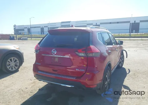 2017 Nissan Rogue Sl из США, поврежденный, VIN JN8AT2MV4HW285697